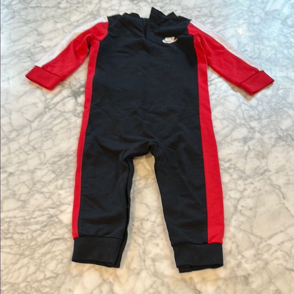 Nike Kids Black and Red One Piece